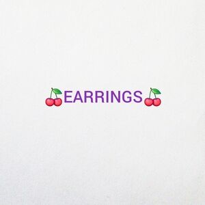 Earrings, Earrings, EARRINGS!